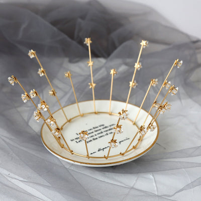 Corona de Novia Artesanal con Estrellas para Boda - Image 9