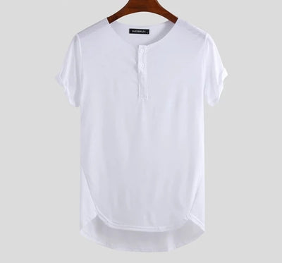 Playera Monocromática de Manga Corta para Hombre - Image 5