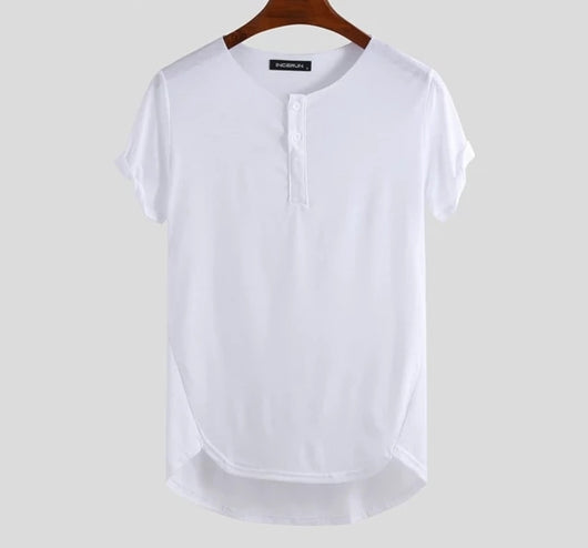 Playera Monocromática de Manga Corta para Hombre - Image 5