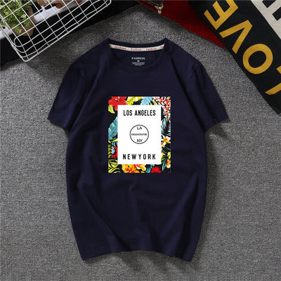 Camiseta Casual Cuello Redondo Talla Grande para Hombre - Image 17