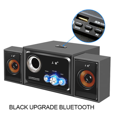 Parlante Bluetooth Portátil con Subwoofer para Notebook - Image 4