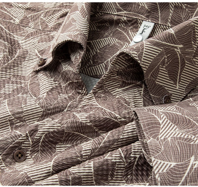 Camisa Hawaiana Casual de Manga Larga Ligera para Hombre - Image 17