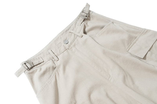 Pantalón Cargo Ancho con Pliegues y Cierre Lateral - Image 10