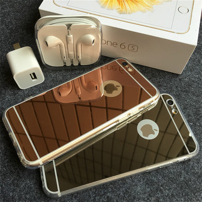 Funda Espejo para iPhone 7 Plus - Protección Premium con Superficie Reflectante