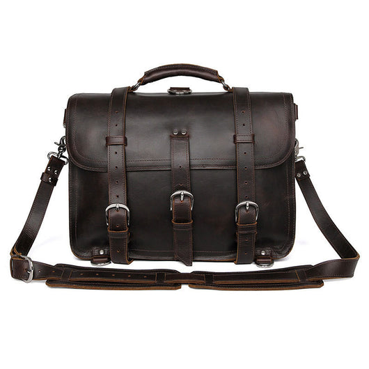 Bolso Tote Cuero Crazy Horse
