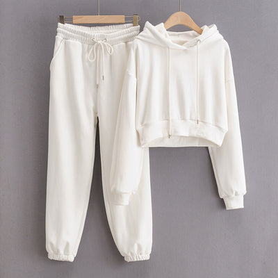 Conjunto Deportivo Otoñal: Sudadera con Capucha y Pantalón de Cintura Elástica - Image 7