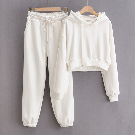 Conjunto Deportivo Otoñal: Sudadera con Capucha y Pantalón de Cintura Elástica - Image 7