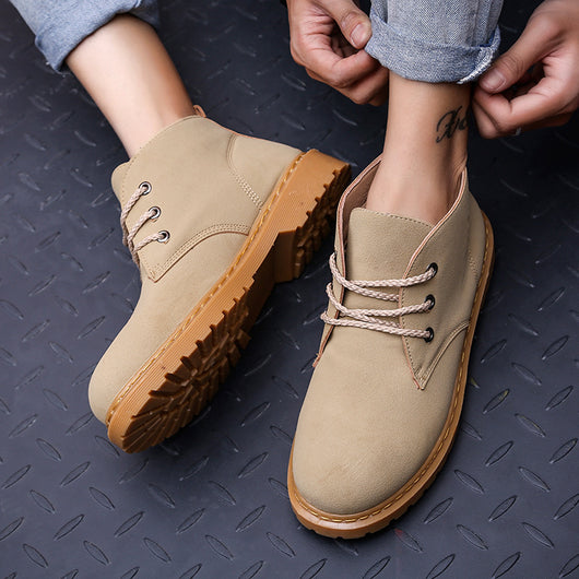 Botas Cortas Casuales para Hombre - Estilo Versátil y Moderno - Image 8
