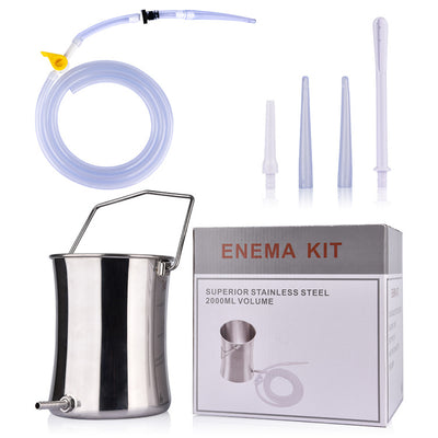 Kit de Irrigación Colónica en Acero Inoxidable Premium - Image 6