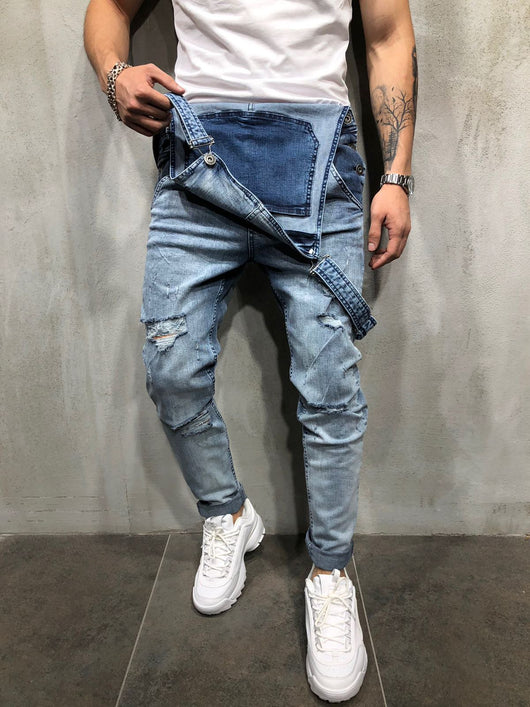 Jeans Rotos de Comercio Exterior para Hombre - Diseño Desgarrado Premium - Image 12