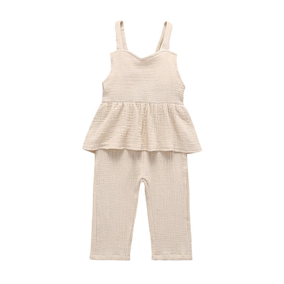 Overoles de Verano para Niñas en Algodón y Lino - Image 7