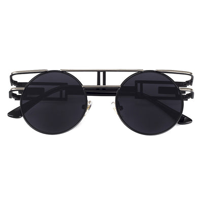 Gafas de Sol Steampunk Vintage Redondas para Hombre y Mujer - Image 14
