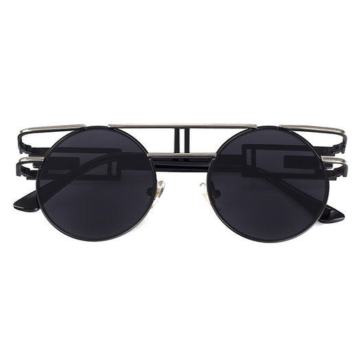 Gafas de Sol Steampunk Vintage Redondas para Hombre y Mujer - Image 14