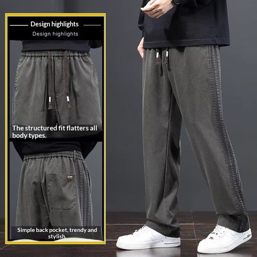 Jeans Rectos Holgados para Hombre - Comodidad Casual - Image 4