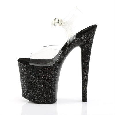Tacones Plataforma Stiletto con Brillo Arcoíris Impermeables - Image 12