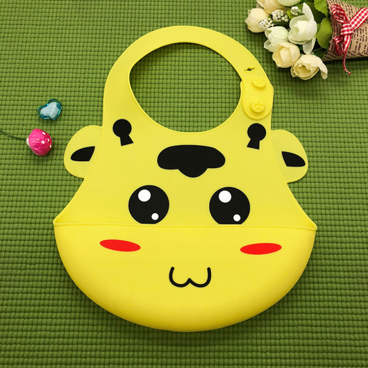 Baberos Silicona Grado Alimentario con Bolsillo para Comida | Baberos Impermeables Ajustables para Niños - Image 6