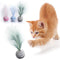 Juguete Interactivo Bola Cielo Estrellado con Pluma para Gatos