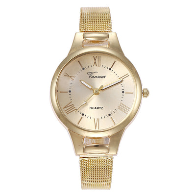 Reloj de Pulsera Mujer con Malla de Aleación y Movimiento de Cuarzo - Image 19