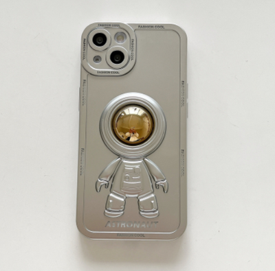 Funda Astronauta 3D con Galvanizado Espejo para Celular - Image 10