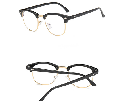 Gafas Metálicas Anti-Radiación con Cadena Trendy - Image 11