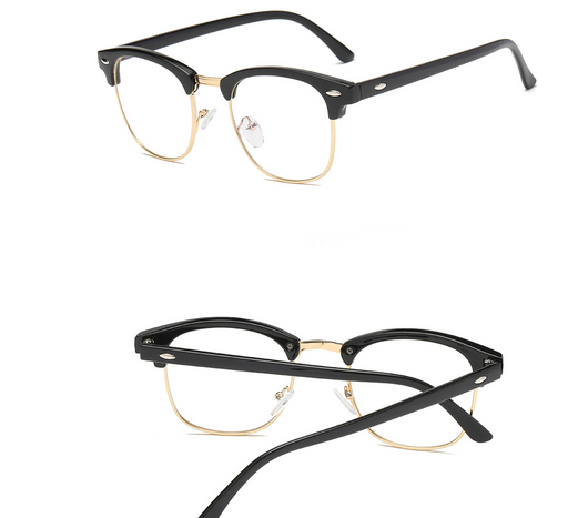 Gafas Metálicas Anti-Radiación con Cadena Trendy - Image 11
