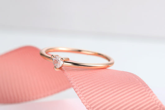Anillo de Corazón Elegante para Mujer con Circonia y Baño de Oro Real - Image 11