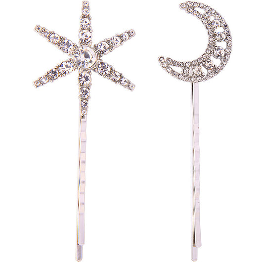 Horquillas de Estrellas y Luna - Accesorios Elegantes para el Cabello - Image 12