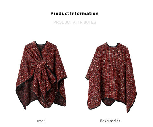 Chal Navideño de Lentejuelas Multicolor para Mujer - Image 10