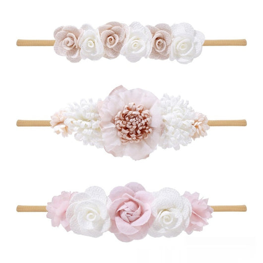 Diadema Floral para Bebé y Niña - Accesorio Delicado - Image 6