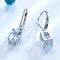 Aretes Colgante de Topacio en Plata 925 para Dama