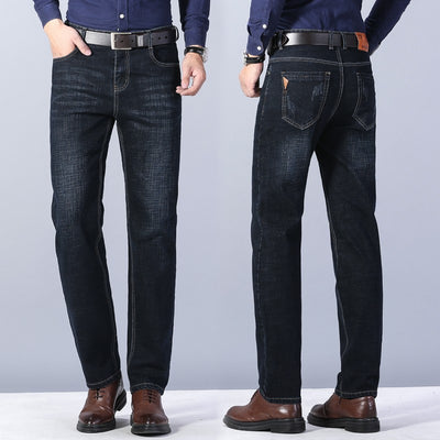 Jeans Rectos Casuales con Stretch para Trabajo - Comodidad Total - Image 2