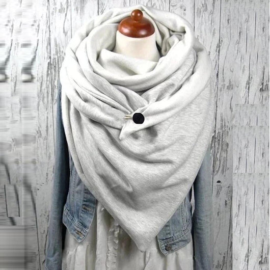Chal Bufanda Grueso Cálido para Mujer - Abrigo Casual Versátil - Image 6
