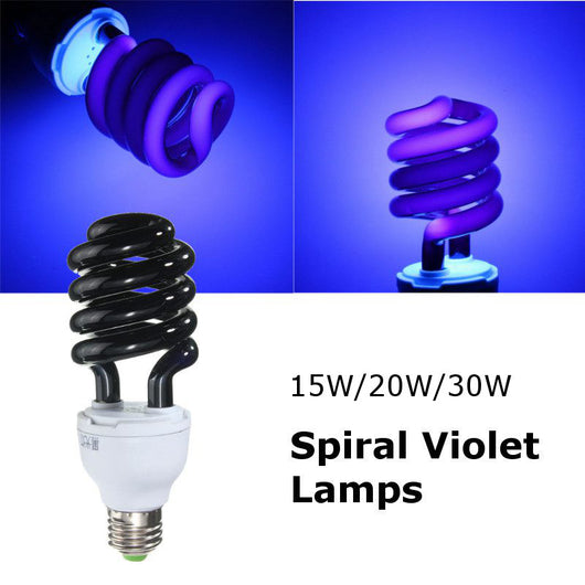 Lámpara Fluorescente Espiral Ultravioleta de Bajo Consumo - Image 9