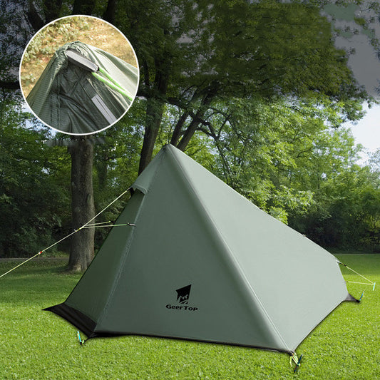 Carpa de Camping sin Postes con Apertura Lateral - Set Completo