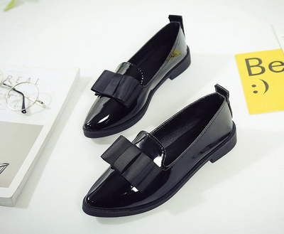 Zapatos Planos Puntiagudos de Color Sólido para Mujer - Image 6