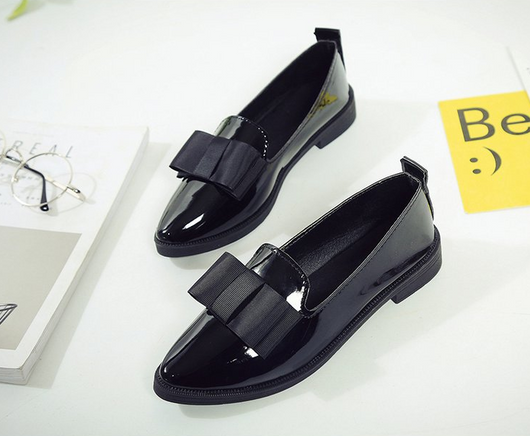 Zapatos Planos Puntiagudos de Color Sólido para Mujer - Image 6