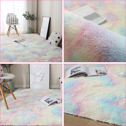 Tapete Tie-Dye Suave y Acogedor