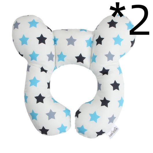 Almohada de Viaje Protectora para Bebé - Soporte en Forma de U para Auto - Image 45