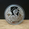 Snake Year Commemorative Medal Color Dorado Plated Plateado Plated Lingnafu Plateado