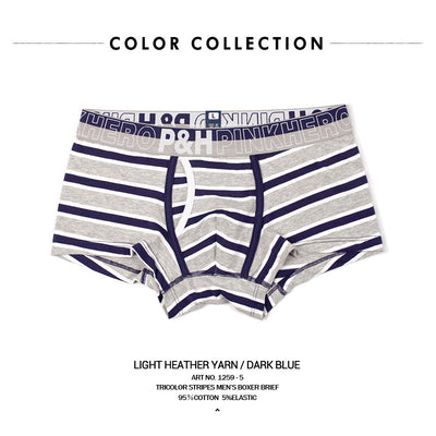 Bóxers de Algodón con Rayas - Comodidad Premium para Hombre - Image 11