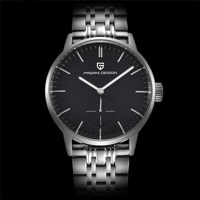 Reloj de Acero Bergani con Banda de Cuarzo - Image 18