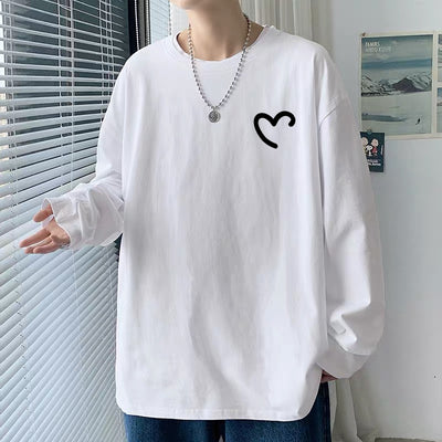 Ropa Suelta Otoñal para Hombre Talla Grande Estudiante - Image 26