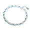 Pulsera de Plata Esterlina con Zirconia Cúbica - Diseño Geométrico para Mujer