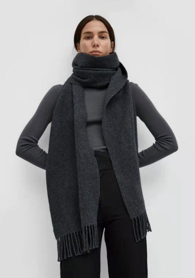 Bufanda de Lana Premium Estilo Europeo para Mujer - Image 11