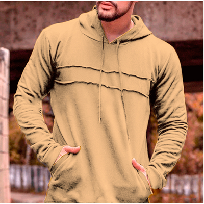 Sudadera con Capucha de Manga Larga y Ribetes en Contraste - Image 7