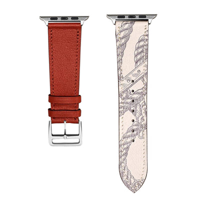 Correa de Cuero Compatible con Apple Watch - Elegancia y Durabilidad - Image 12