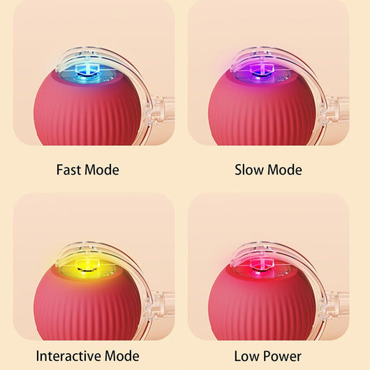Pelota Inteligente Automática para Perros y Gatos - Juguete Interactivo 360° - Image 8