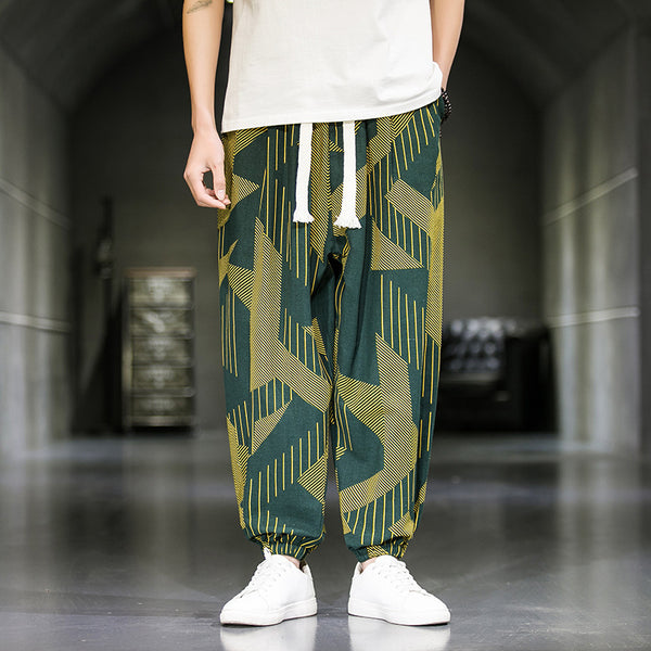 Pantalones Casuales Holgados Transpirables para Hombre