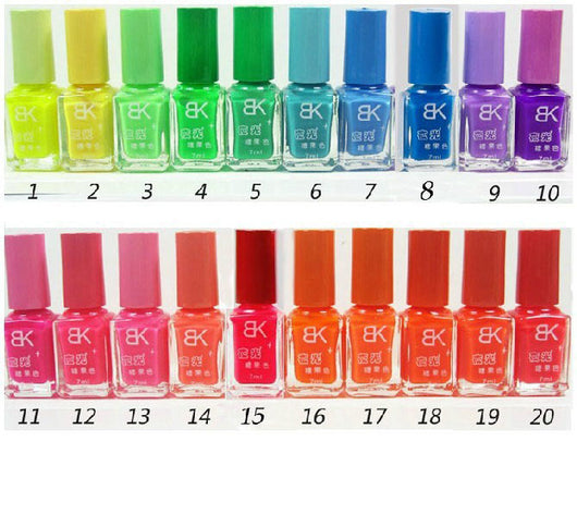 Esmalte de Uñas Fluorescente Nocturno - Colores Candy Brillantes - Image 3