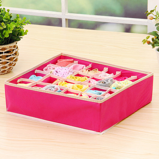 Organizador de Ropa Interior y Accesorios - Set de 4 Cajas de Almacenamiento - Image 4